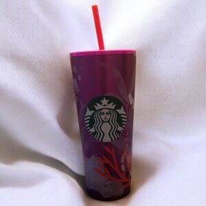 *NEW* Coral Summer 2021 Starbucks Stainless Steel Tumbler